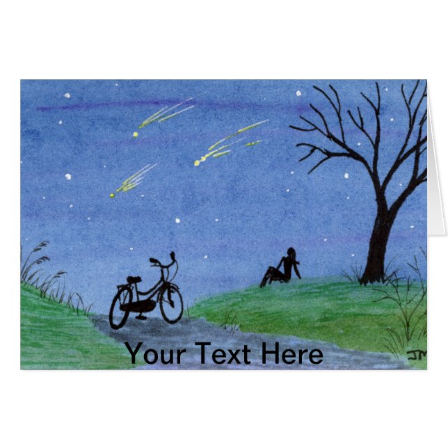 Stern wünschen (Vorderseite (Horizontal))