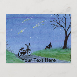 Stern wünschen postkarte
