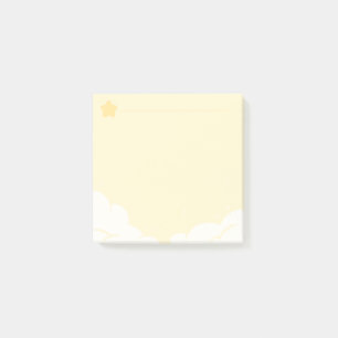 Sternanmerkung Auflage-Gelb Post-it Klebezettel