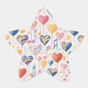 Sternaufkleber Stern-Aufkleber