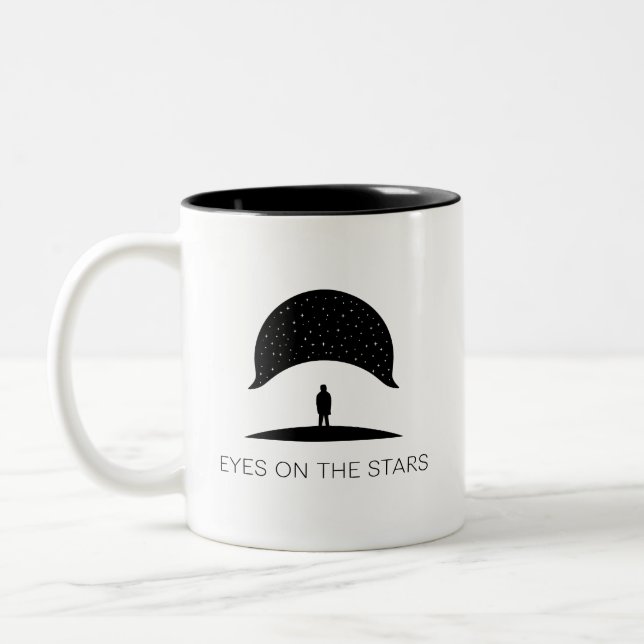 Sternauge Zweifarbige Tasse (Links)