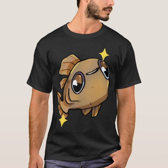 Sternäugiger Fisch T-Shirt (Vorderseite)