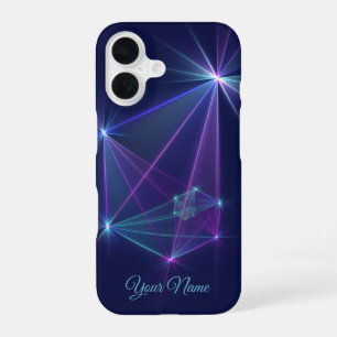 Sternbild, abstrakte Fantasy-Fraktalkunst Name iPhone 16 Hülle