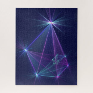 Sternbild, abstrakte Fantasy-Fraktalkunst Puzzle