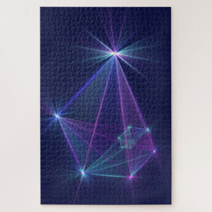 Sternbild, abstrakte Fantasy-Fraktalkunst Puzzle