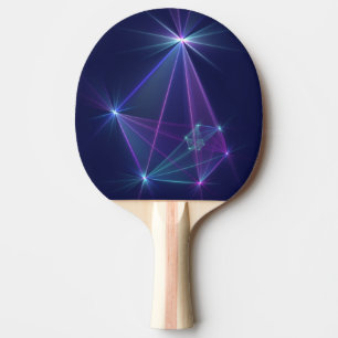 Sternbild, abstrakte Fantasy-Fraktalkunst Tischtennis Schläger