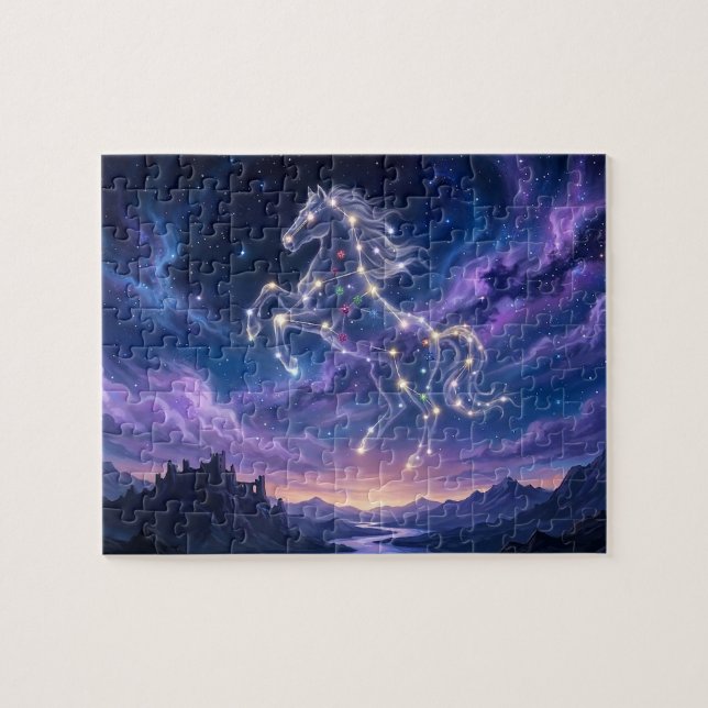 Sternbild des Tapferen Rosses Puzzle (Horizontal)