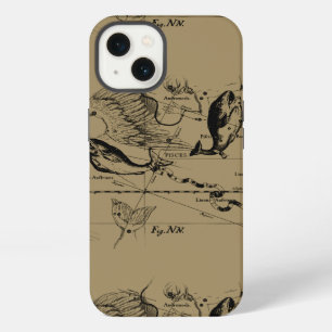 Sternbild Fische Hevelius 1690 Stich iPhone Hülle