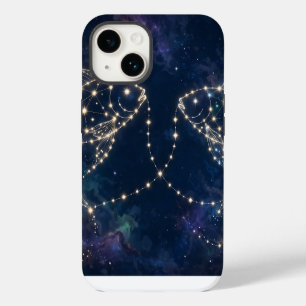 Sternbild Fische Zodiac Sternennacht Kunst iPhone 14 Hülle