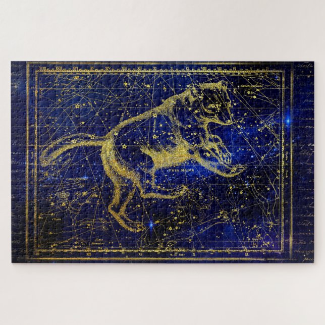 Sternbild Großer Bär Puzzle (Horizontal)
