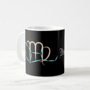 Sternbild Jungfrau Kaffeetasse
