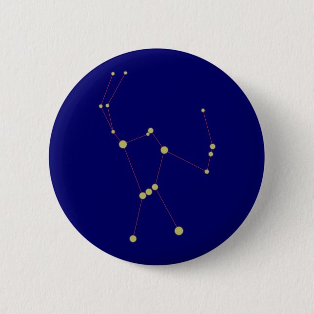 Sternbild Orion constellation Button (Vorderseite)