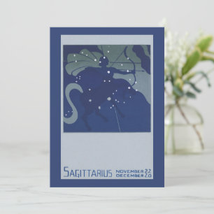 Sternbild Schütze Vintage-Zodiak Astrologie