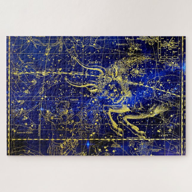 Sternbild Skorpion. Puzzle (Horizontal)