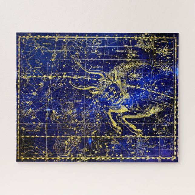 Sternbild Skorpion. Puzzle (Horizontal)