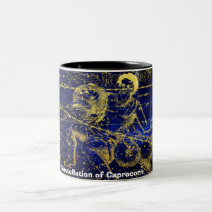 Sternbild Steinbock Zweifarbige Tasse