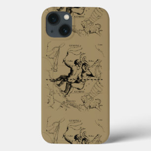 Sternbild Zwillinge Tierkreis Hevelius um 1690 Case-Mate iPhone Hülle