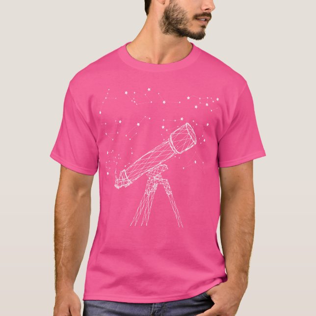 Sternbilder Galaxy Teleskop Weltraum A T-Shirt (Vorderseite)