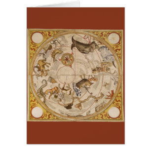 Sternbilder Südhimmel Vintage-Astronomie