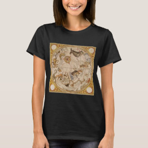 Sternbilder Südhimmel Vintage-Astronomie T-Shirt