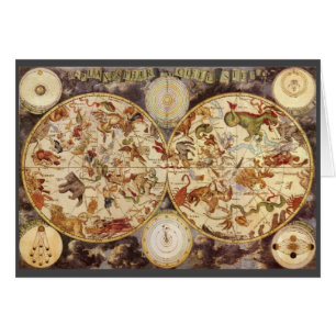 Sternbilder, Vintage Astronomie, Frederik de Wit