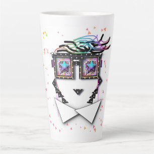 Sternchen in den Augen Milchtasse