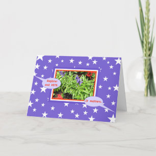 Sterne 2 STIMMUNG Blank Personalisieren Grußkarte Karte