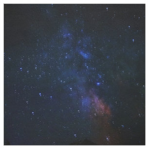 Sterne am nächtlichen Himmel Stoff