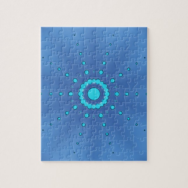 Sterne auf Blue #1 Puzzle (Vertikal)