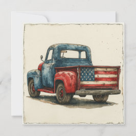 Sterne auf der Straße: Vintage Herrlichkeit Feiertagskarte