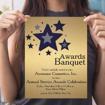 Sterne auf Goldgeschäfts-Ereignis-Party laden ein