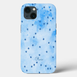 Sterne auf marmoriertem Papier Case-Mate iPhone-Hü iPhone 13 Hülle
