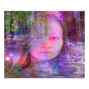 Sterne auf Wasser Fotodruck