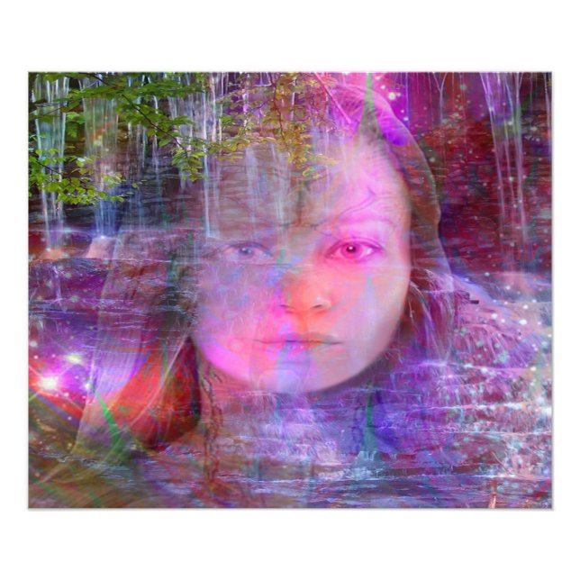 Sterne auf Wasser Fotodruck (Vorne)