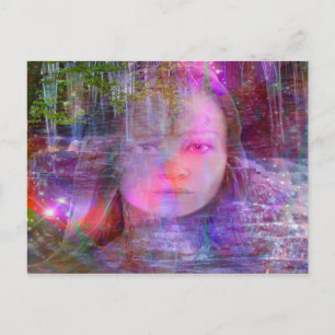 Sterne auf Wasser Postkarte