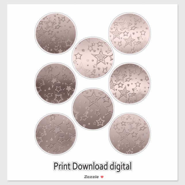 Sterne, Aufkleber, Herz, Hochzeit, Verlobung Aufkleber (Blatt)