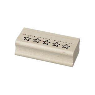 STERNE-BEWERTUNGSSTEMPEL GUMMISTEMPEL