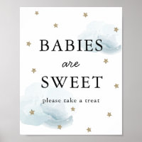Sterne & Blue Clouds Kinderdusche Sweet Leckerei Z