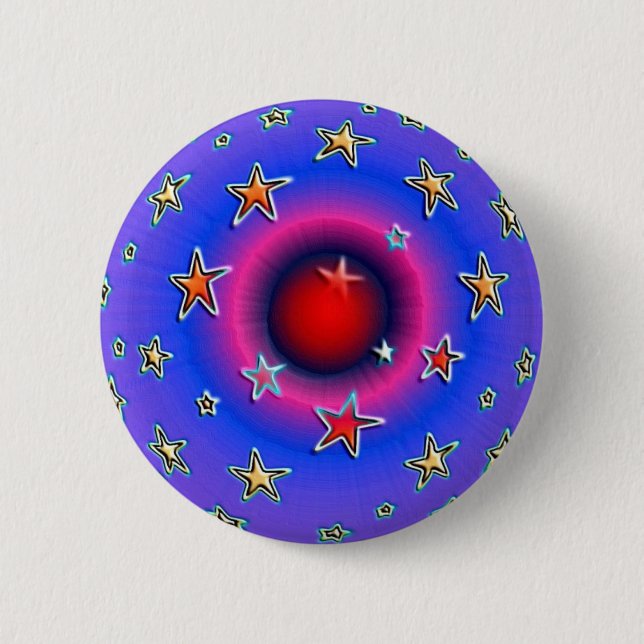 Sterne Button (Vorderseite)