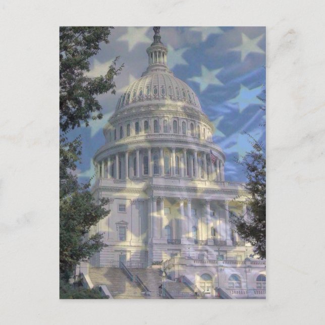 Sterne der Hauptstadt w Postkarte (Vorderseite)