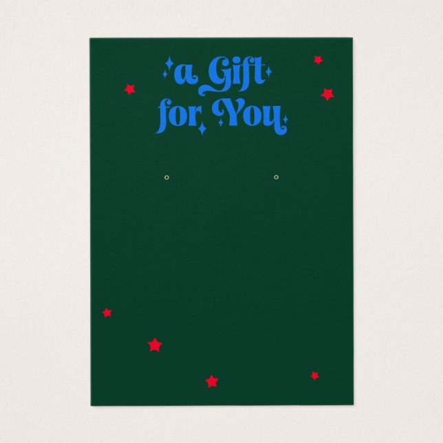 Sterne der Weihnachtserscheinungskarte (Vorderseite)