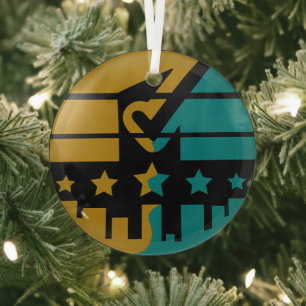 Sterne der Zustimmung - Eine moderne Perspektive Ornament Aus Glas