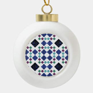 Sterne Diamanten Keramik Kugel-Ornament