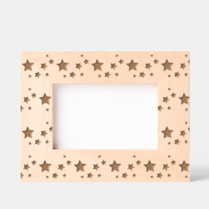 Sterne Etted Picture Frame Geätzte Rahmen