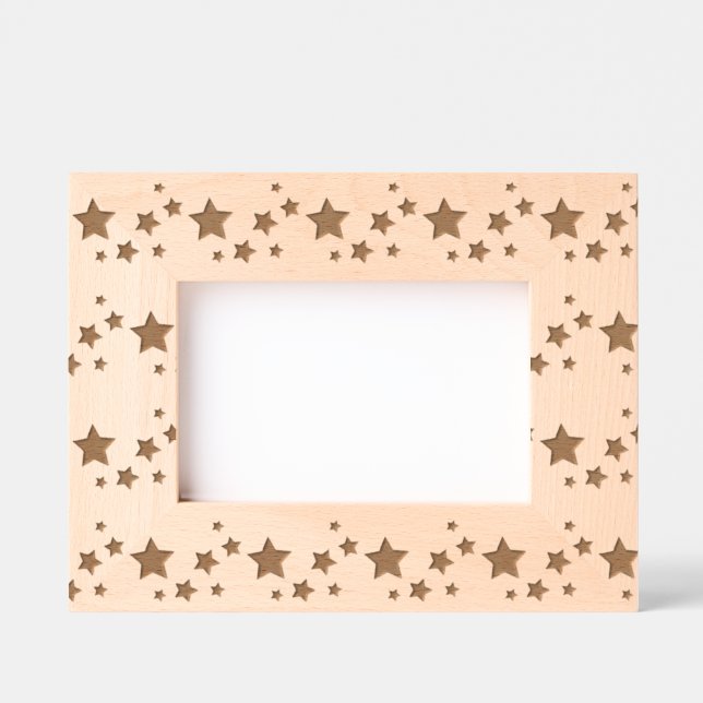 Sterne Etted Picture Frame Geätzte Rahmen (Vorderseite)