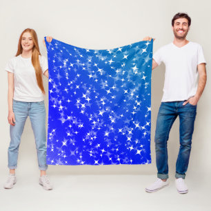 Sterne Fleece-Decke Fleecedecke