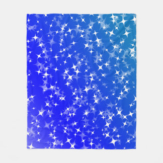 Sterne Fleecedecke