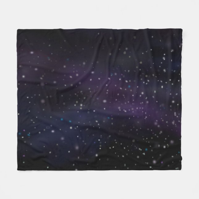 Sterne Fleecedecke (Vorderseite (Horizontal))
