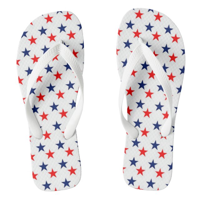 Sterne Flip Flops (Fußbett)