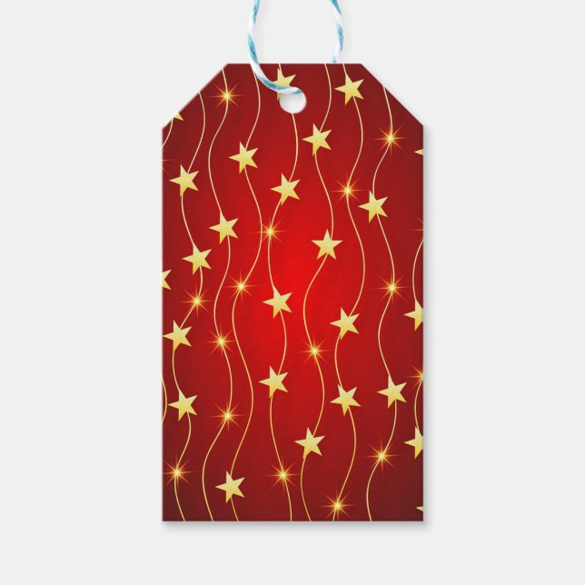 Sterne Geschenkanhänger (Vorderseite)